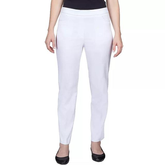 Womens Alfred Dunner Classics Allure Proportioned Pants Product Image