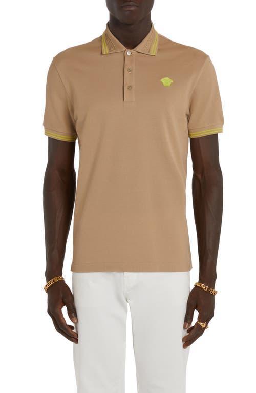 Mens Medusa Pop Piqu Polo Product Image