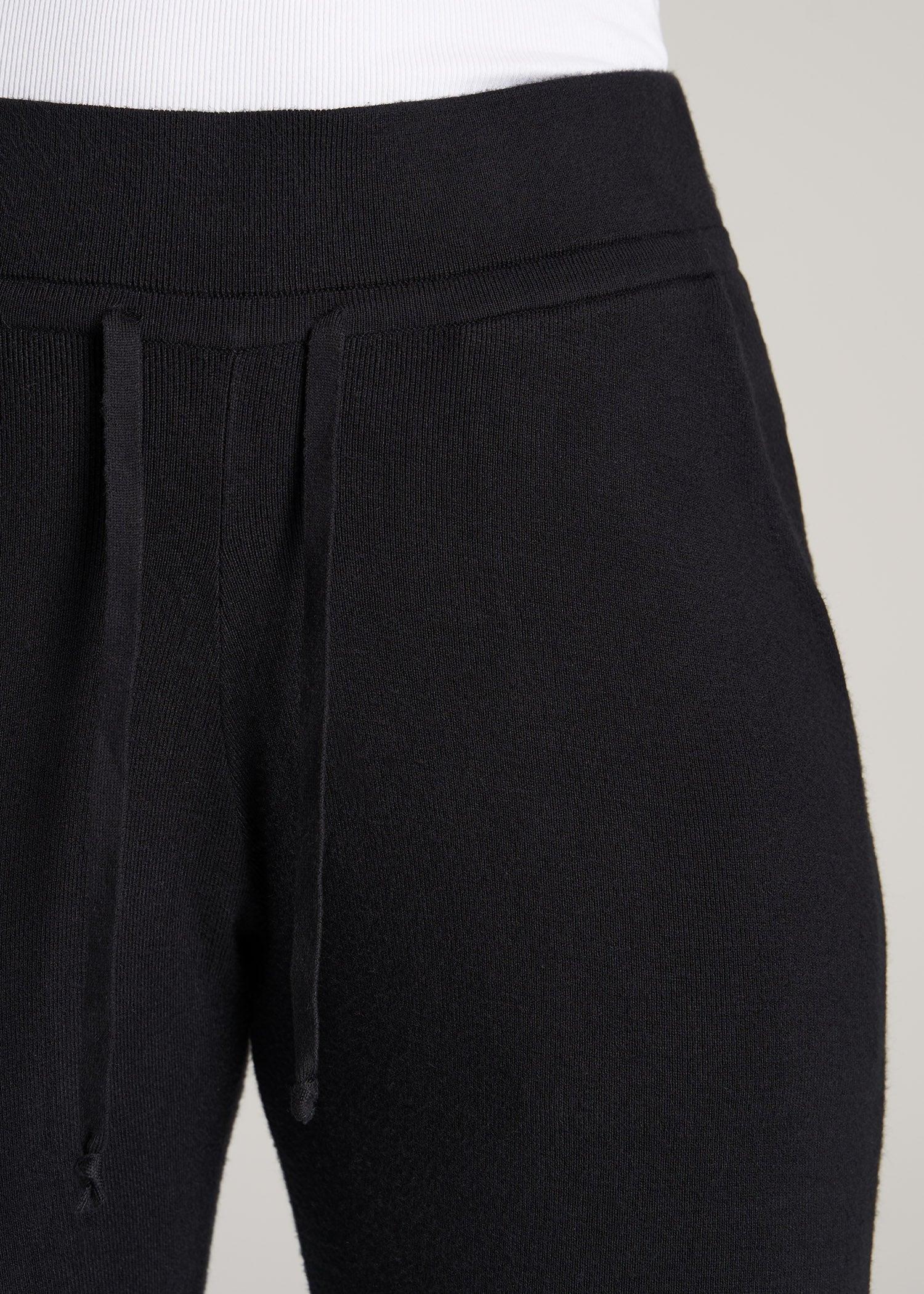 Women's Tall Knit Lounge Jogger in Black Female Product Image