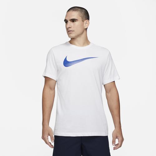 Nike Mens Nike DFC 2YR Swoosh T-Shirt - Mens White Product Image