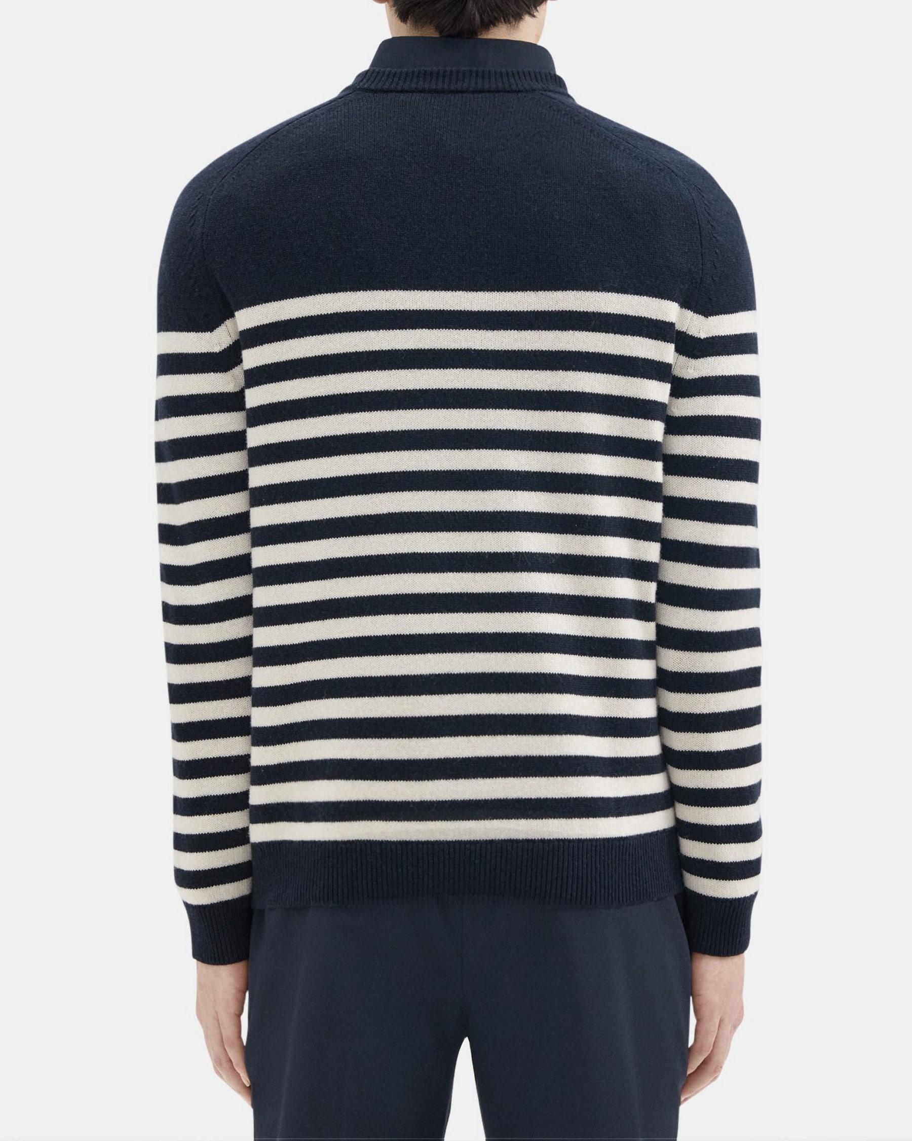 Striped Sweater in Wool-Cashmere Product Image