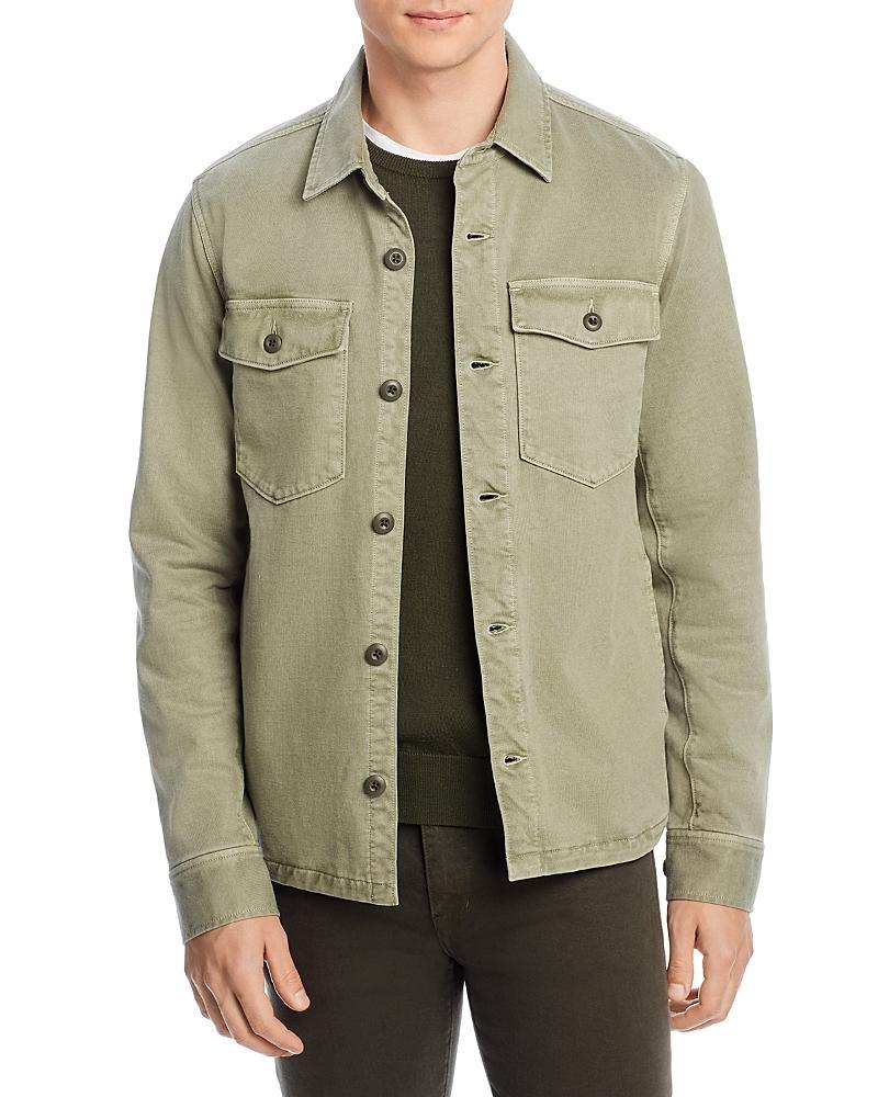 Faherty Regular Fit Jersey Shirt Jacket Product Image