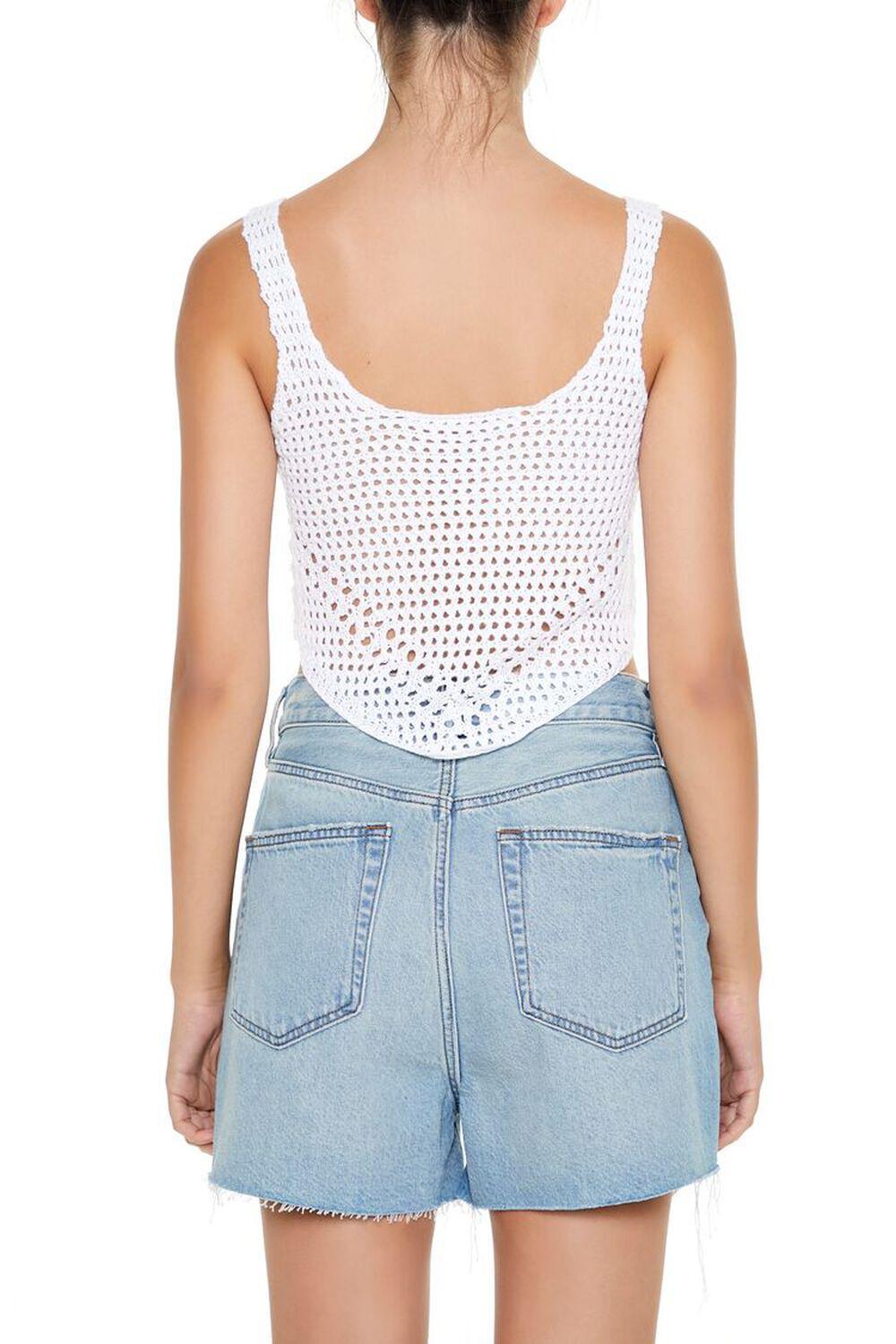 Cropped Crochet Tank Top | Forever 21 Product Image