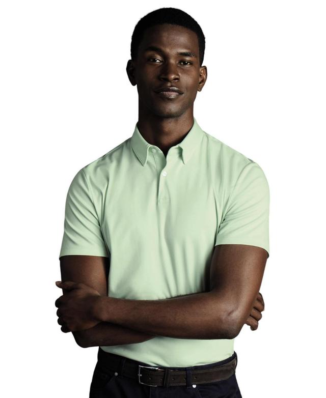 Charles Tyrwhitt Mens Plain Short Sleeve Jersey Polo Product Image