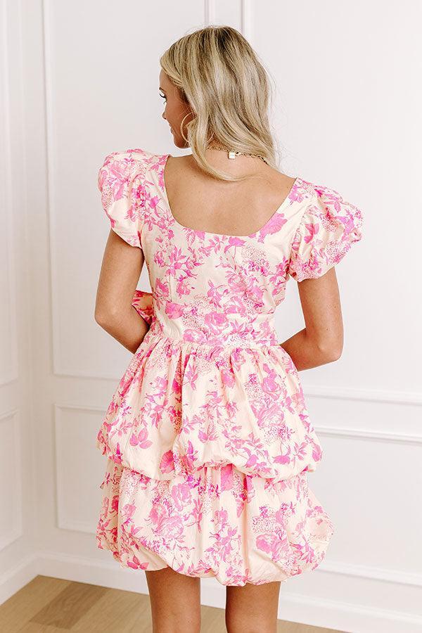 Full Of Grace Floral Mini Dress Product Image