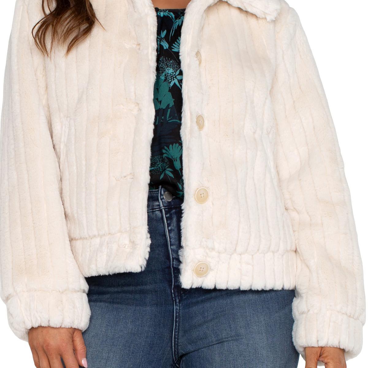 Faux Fur Trucker Jacket product image