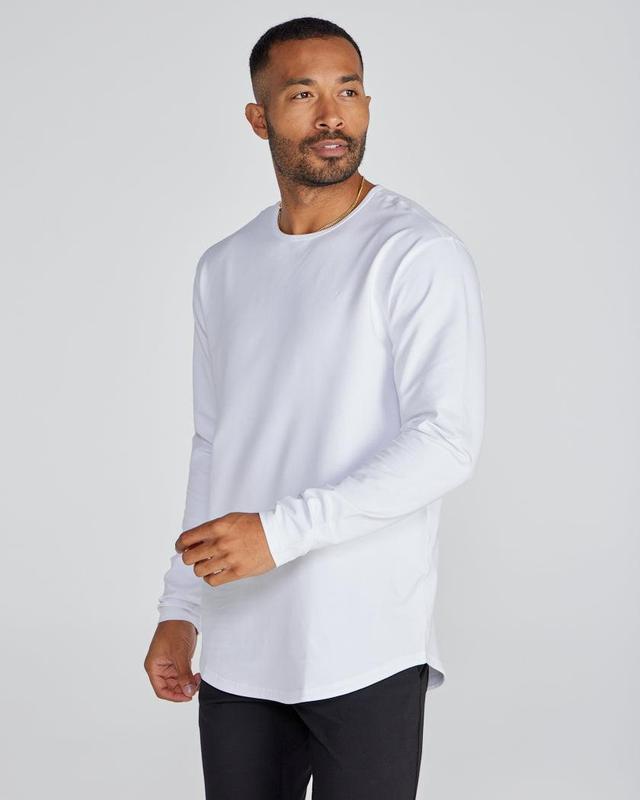 Drop-Cut Long Sleeve: BYLT Signature Product Image