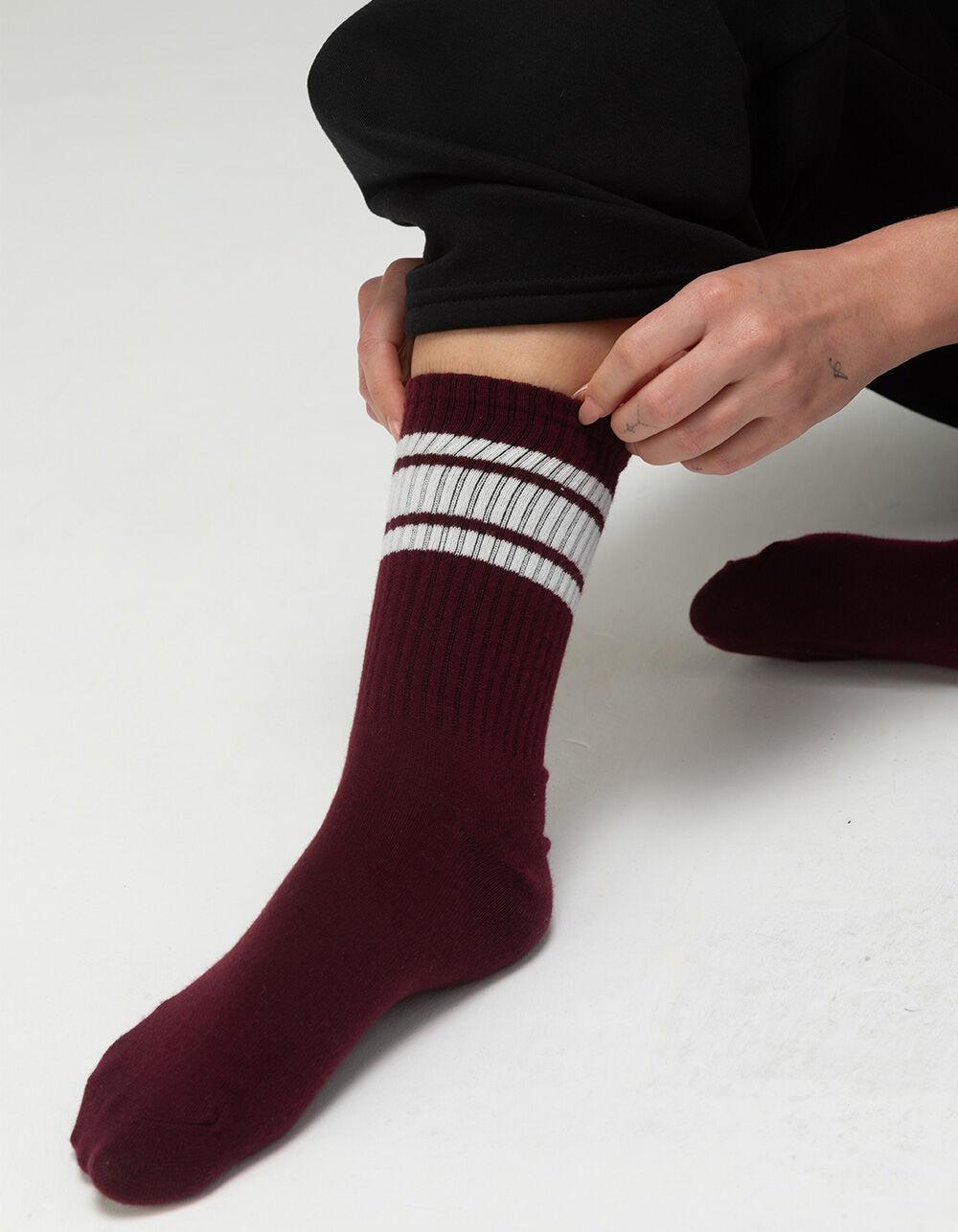 FULL TILT 5 Pack Womens Stripe Crew Socks Product Image