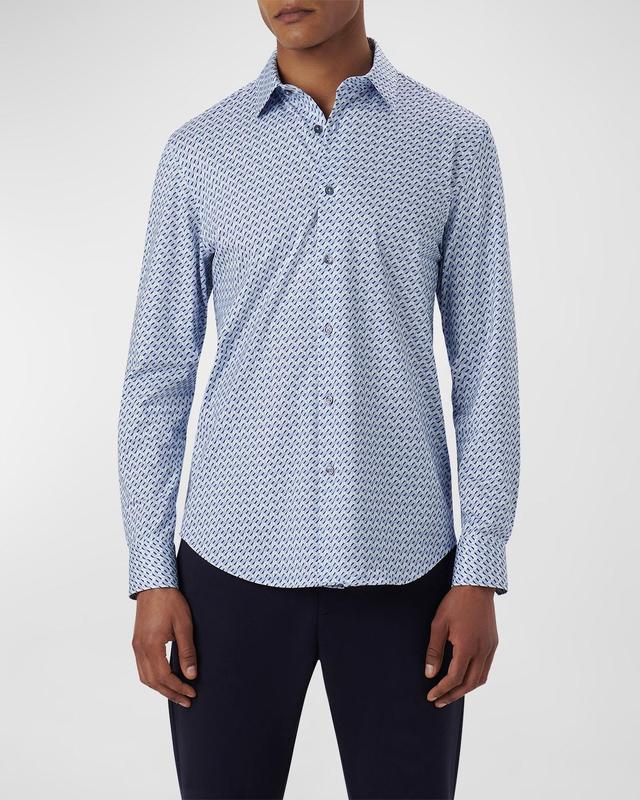 Bugatchi James OoohCotton Geometric Print Button-Up Shirt Product Image