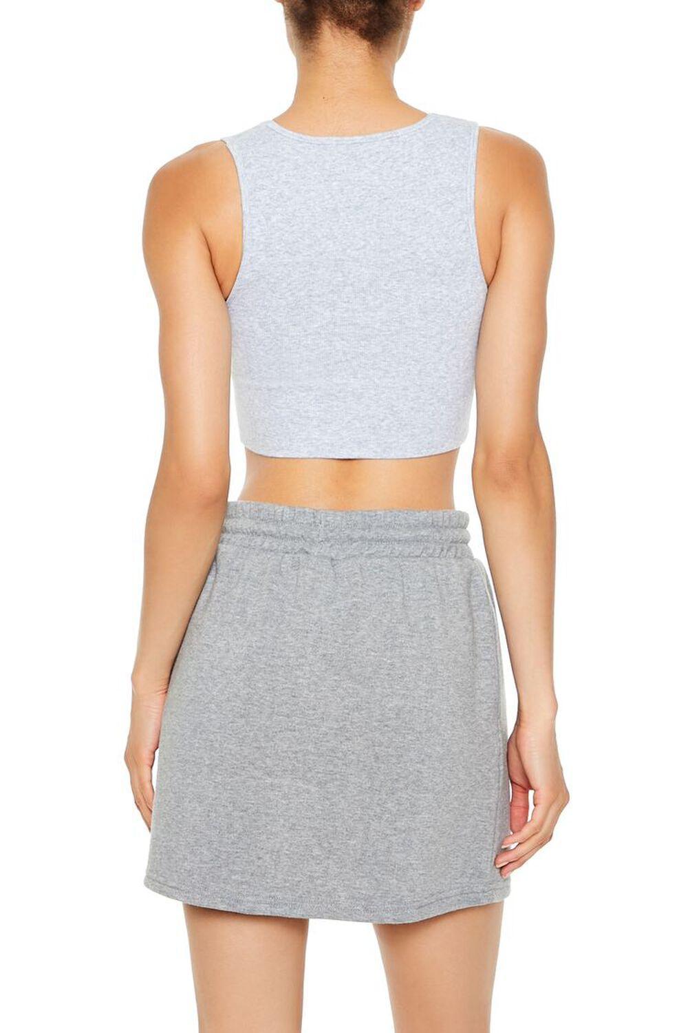 Seamless Heathered Sports Bra | Forever 21 Product Image