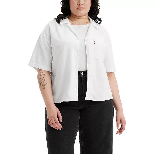 Plus Size Levis Joyce Resort Shirt, Womens Product Image