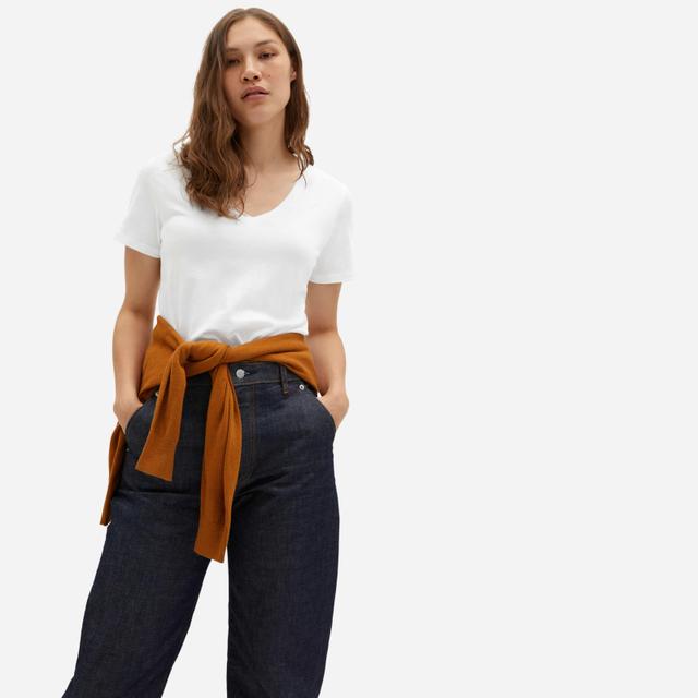 Womens Organic Cotton V-Neck T-Shirt by Everlane Product Image