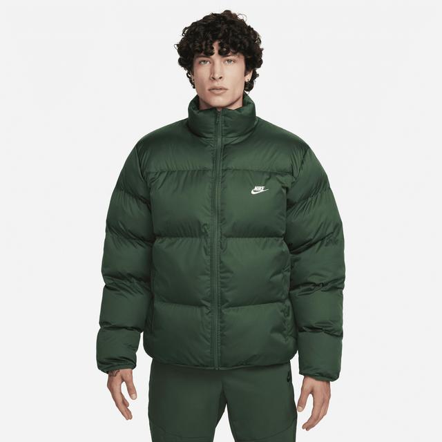 Nike Mens Nike Thermore Fill Club Puffer Jacket - Mens Green/White Product Image