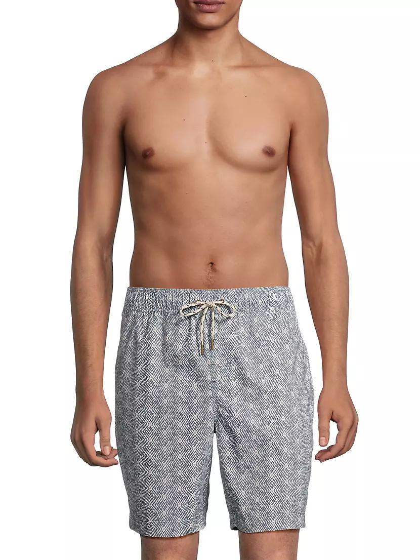 Kian Geometric Swim Shorts Product Image