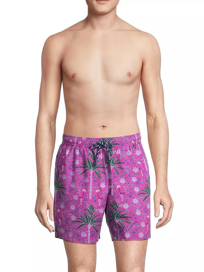 Palma Torch Graphic Swim Shorts Product Image