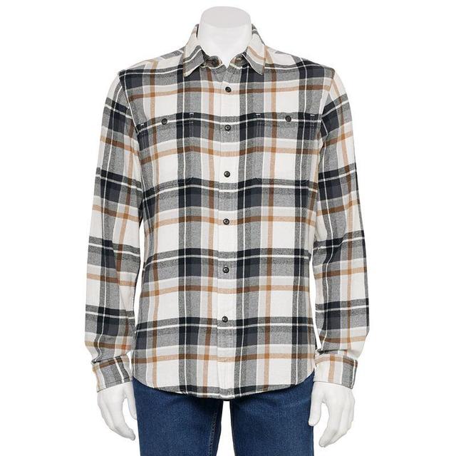 Mens Sonoma Goods For Life Flannel Button-Down Shirt Product Image