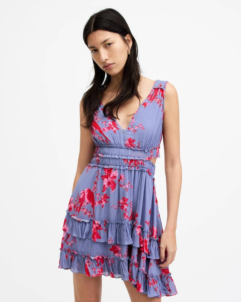 Mikayla Iona Floral Print Mini Dress Product Image