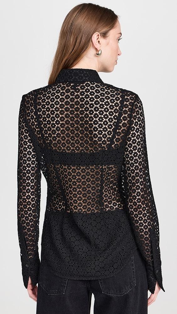 rag & bone Yvette Lace Shirt | Shopbop Product Image