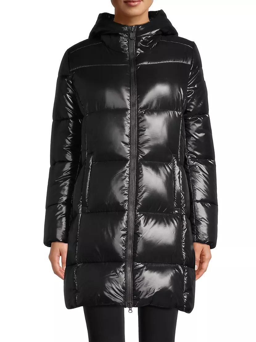 Ines Quilted Long Coat Product Image