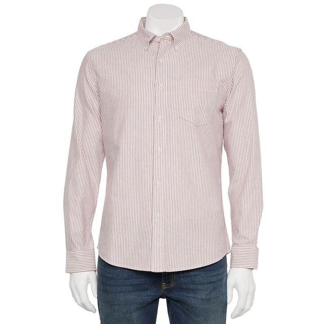 Mens Sonoma Goods For Life Perfect-Length Button-Down Shirt Product Image