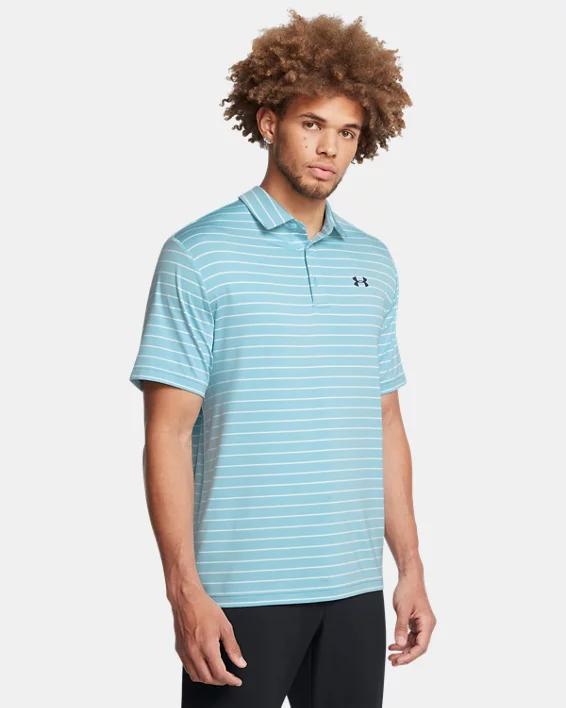 Men's UA Playoff Polo Core Stripe Product Image