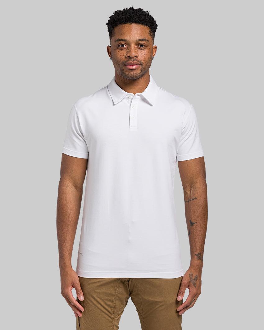 LUX Straight Hem Polo Product Image