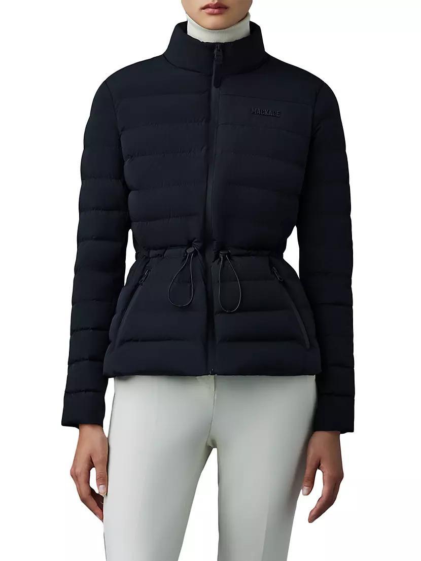 Jacey Drawcord Puffer Jacket Product Image