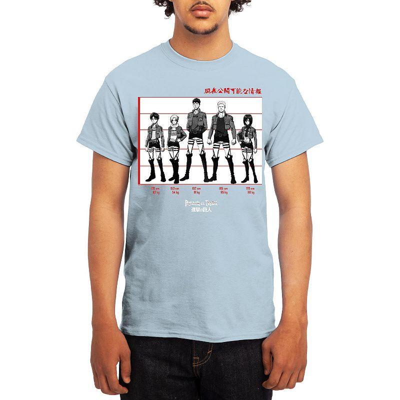 Mens Attack on Titan Tee, Boys Grey Kelly Product Image