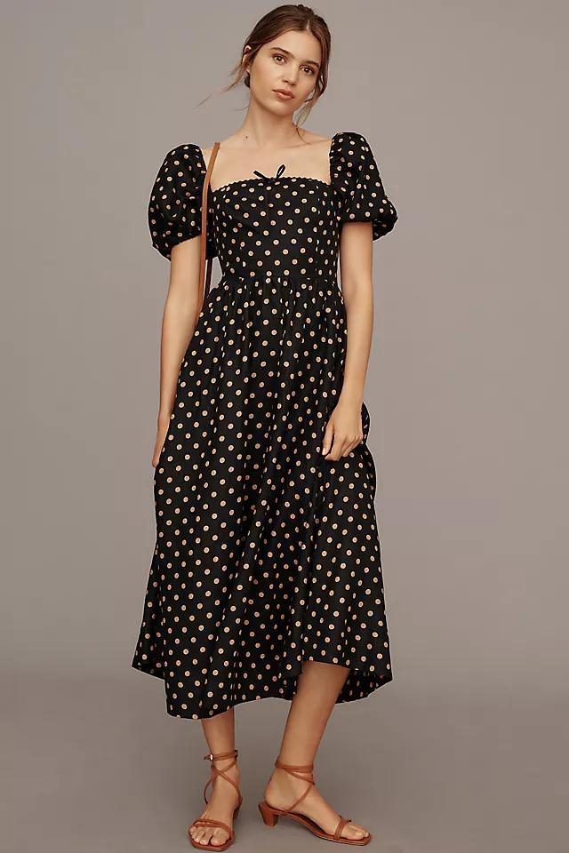 Reformation Marella Linen Midi Dress Product Image