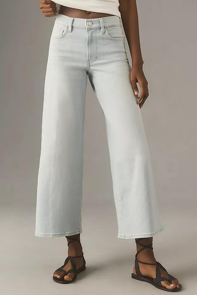 FRAME Le Palazzo High-Rise Crop Wide-Leg Jeans Product Image