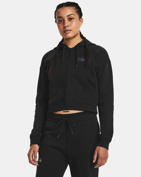 Women's Project Rock Heavyweight Terry Full-Zip Product Image