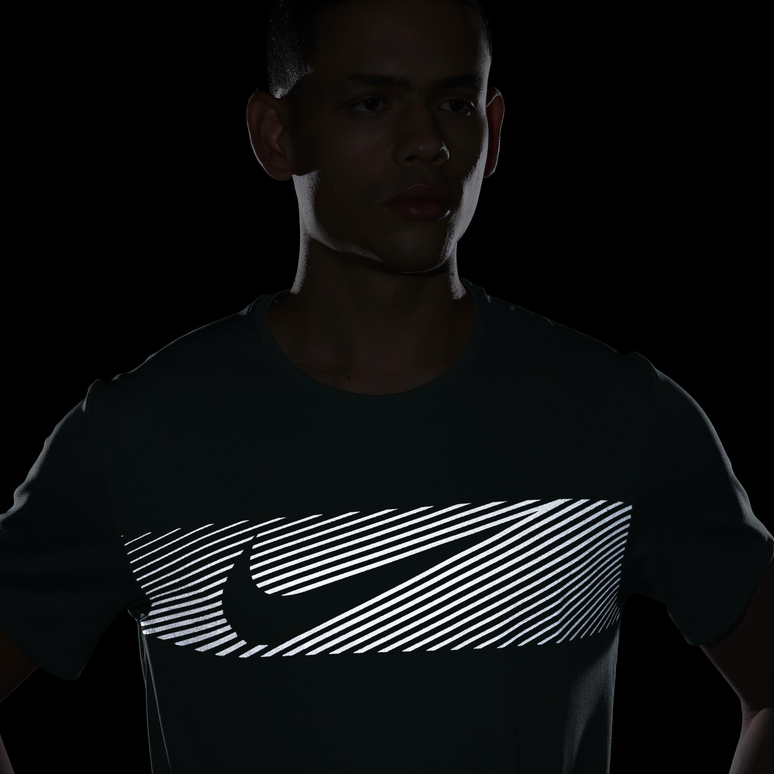 Nike Men's Miler Flash Dri-FIT UV Short-Sleeve Running Top Product Image