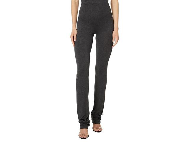 Norma Kamali Lazy Legging (Dark Grey) Women's Dress Pants Product Image