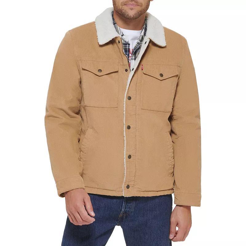 Mens Levis Corduroy Sherpa-Lined Jacket Product Image