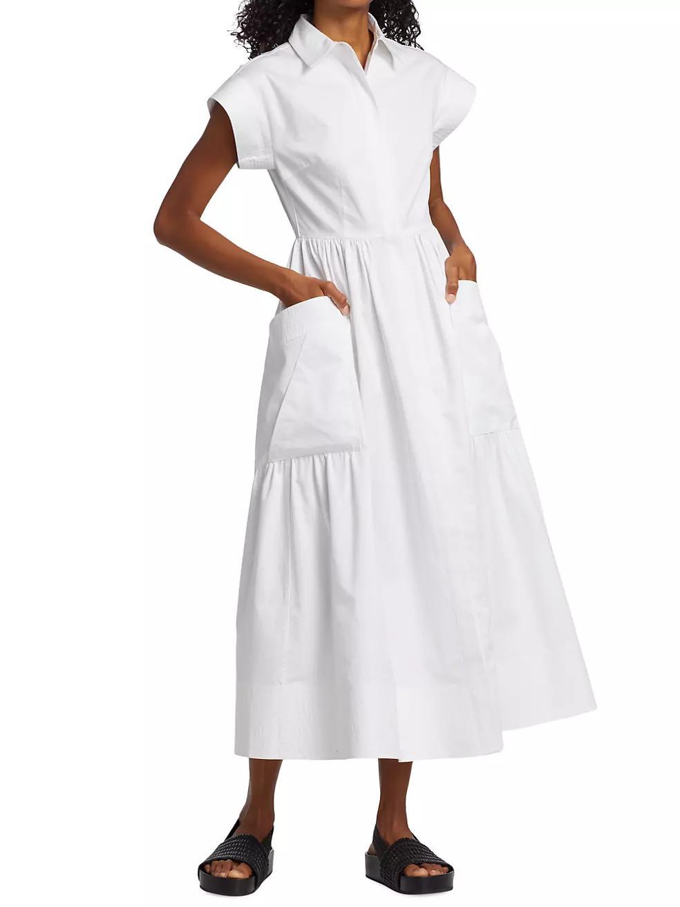 Cotton Shirtdress Product Image