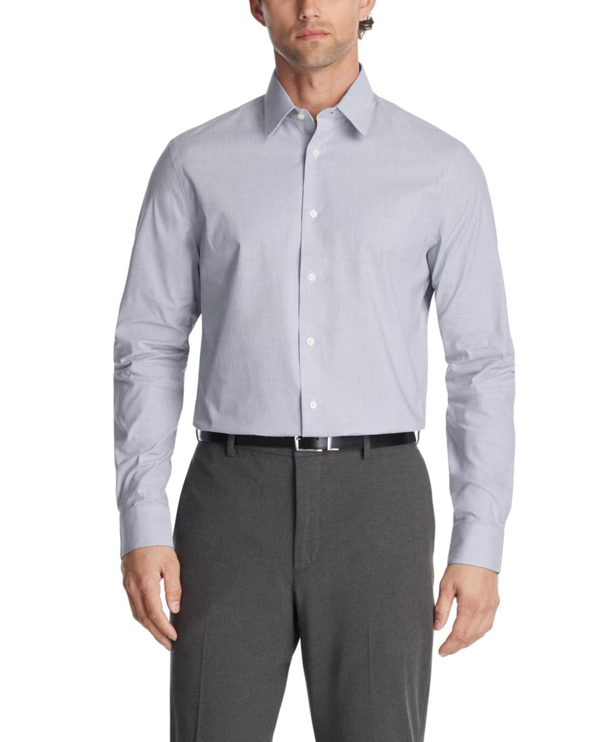 Calvin Klein Mens Regular-Fit Steel+ Dress Shirt Product Image