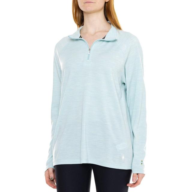 SmartWool Classic Thermal Base Layer Top - Merino Wool, Zip Neck, Long Sleeve Product Image