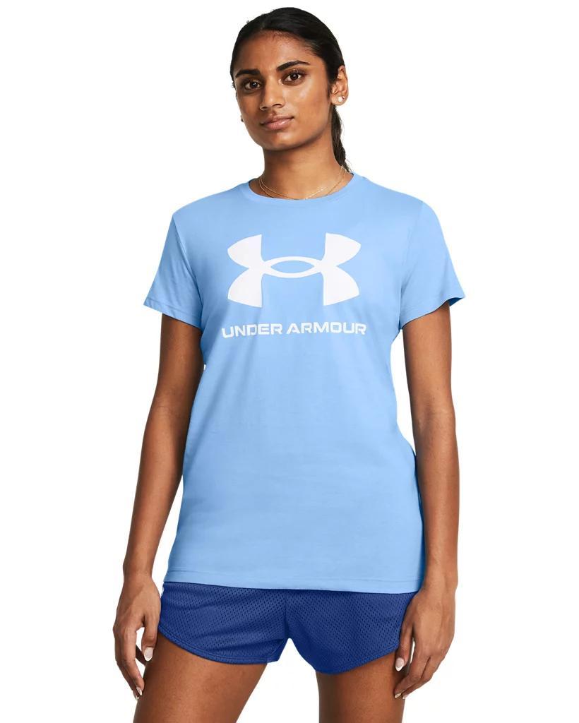 Womens UA Rival Logo Short Sleeve Product Image