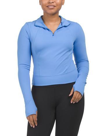 Lux Crosstrain Everyday Quarter Zip Top for Women | Polyester/Spandex Product Image