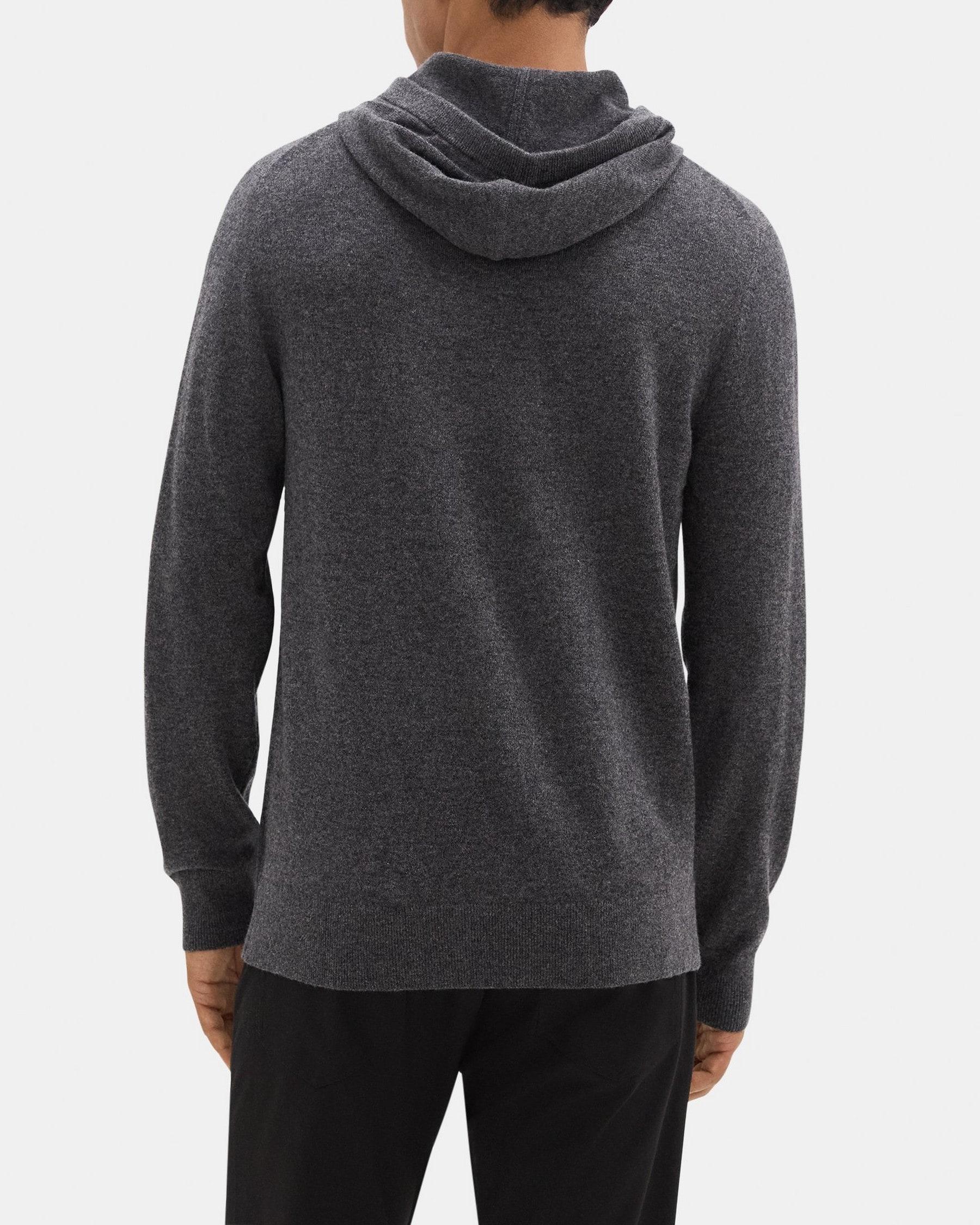 Hoodie in Wool-Cashmere Product Image