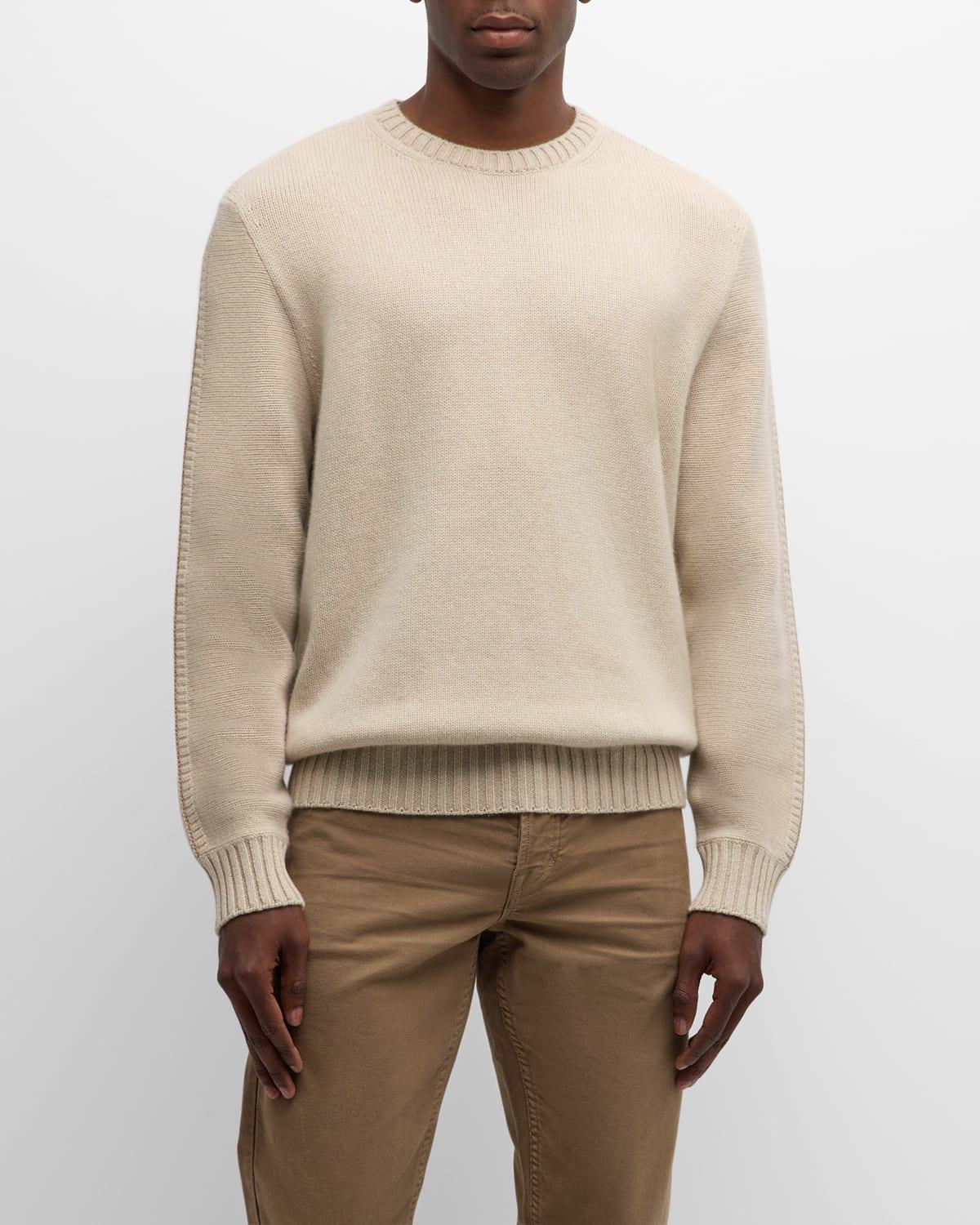 Mens Cervatto Cashmere Crewneck Sweater Product Image