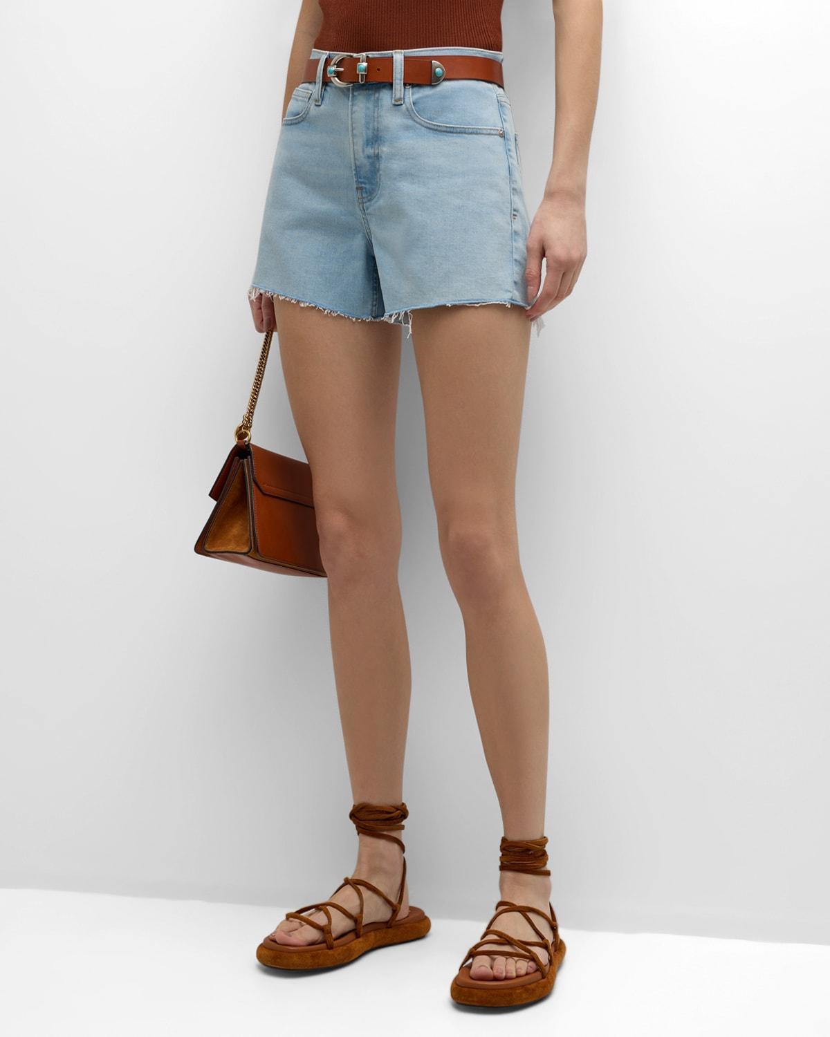 Le Brigette Raw After Denim Shorts Product Image