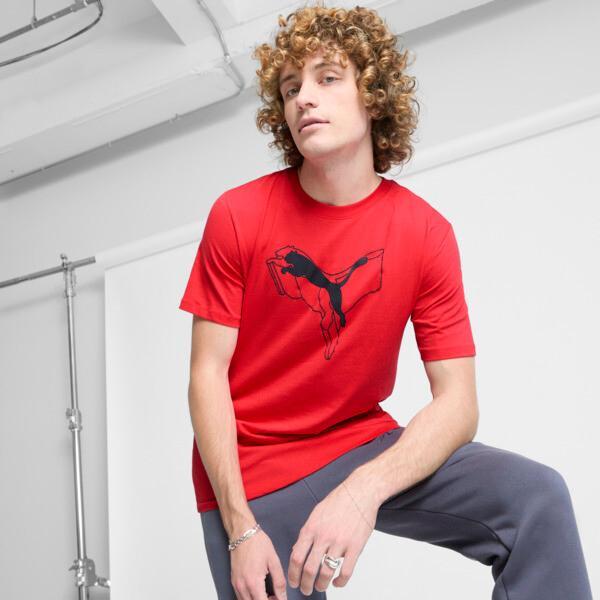 PUMA ESS+ Logo Lab Men's T-Shirt Product Image