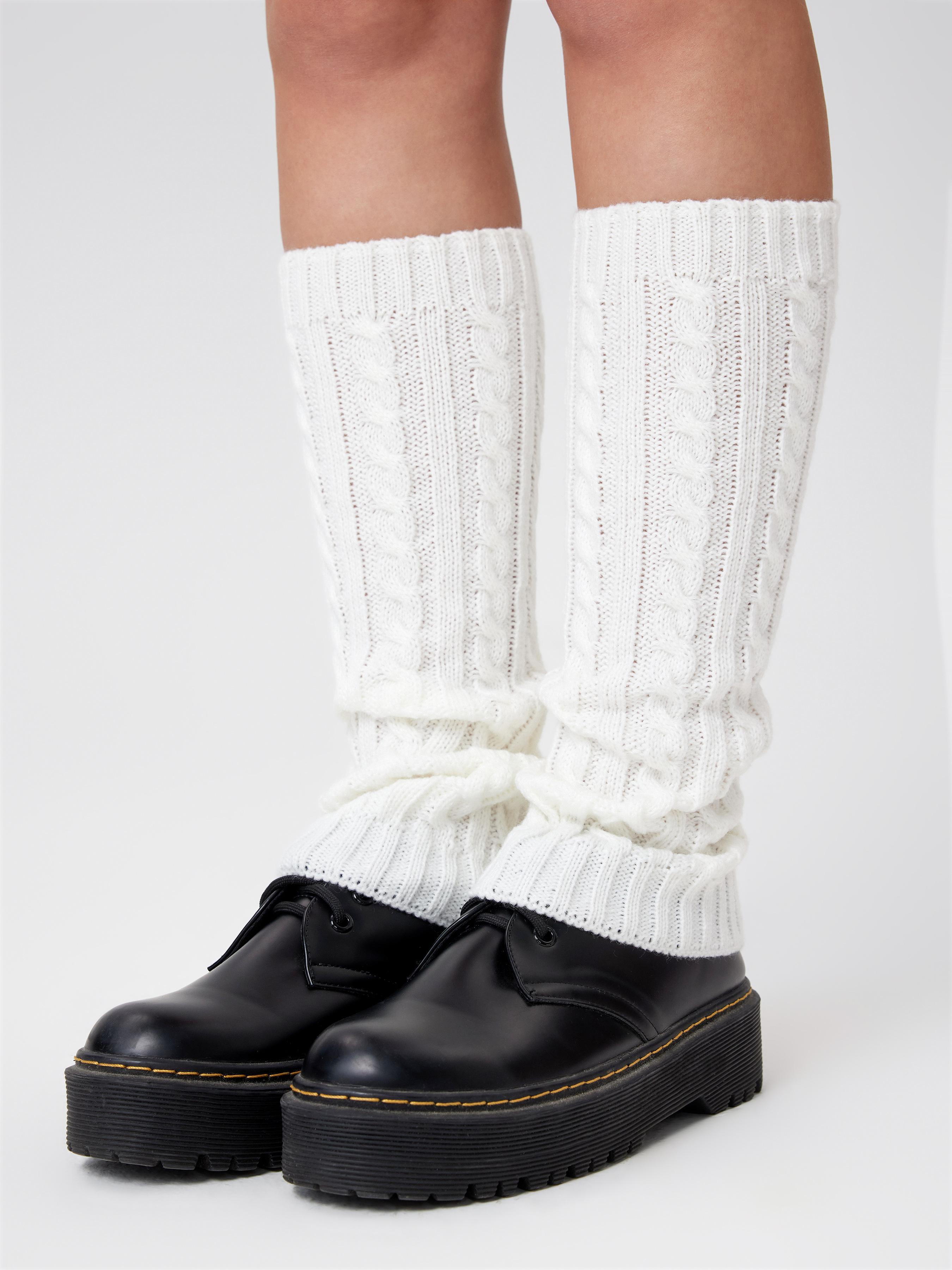 Cable Knit Leg Warmers Product Image