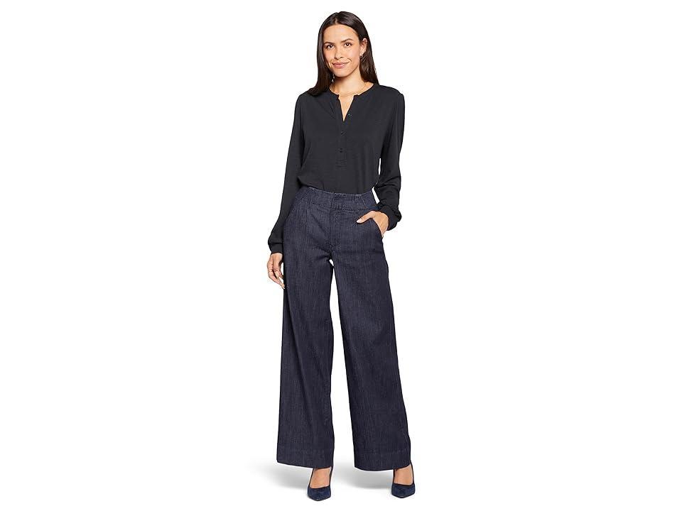 NYDJ Mona High Waist Wide Leg Trouser Jeans Product Image