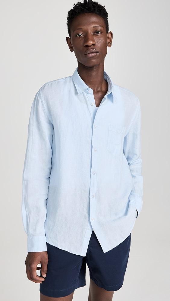 Vilebrequin Caroubis Linen Shirt | Shopbop product image