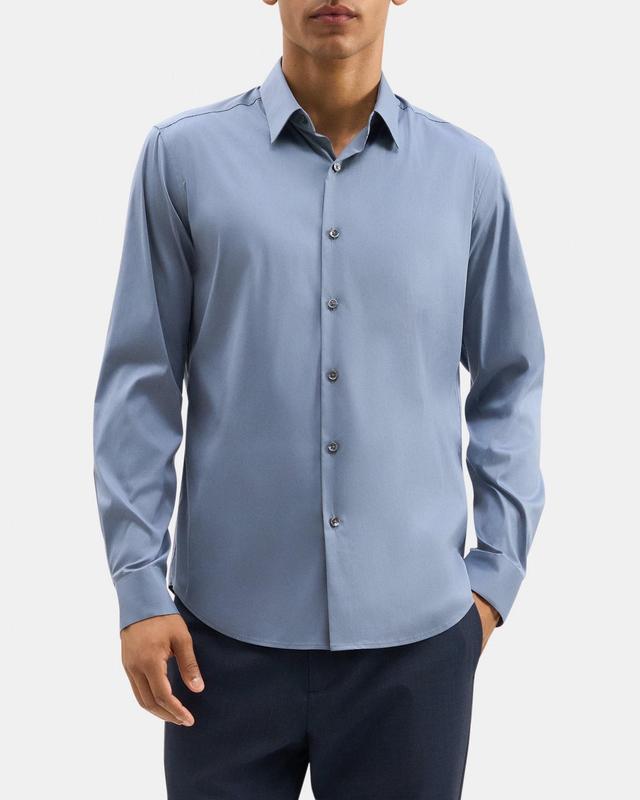 Tailored Shirt In Stretch Cotton Product Image