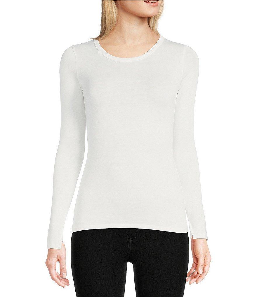 Spanx Better Base Long Sleeve Crew Neck Eco-Conscious Shirt Product Image