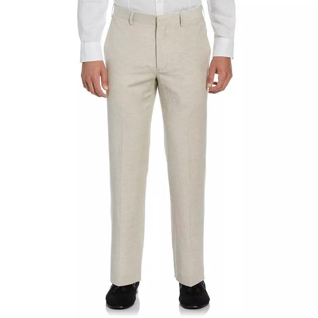 Cubavera Mens Linen Blend Flat Front Pant Product Image