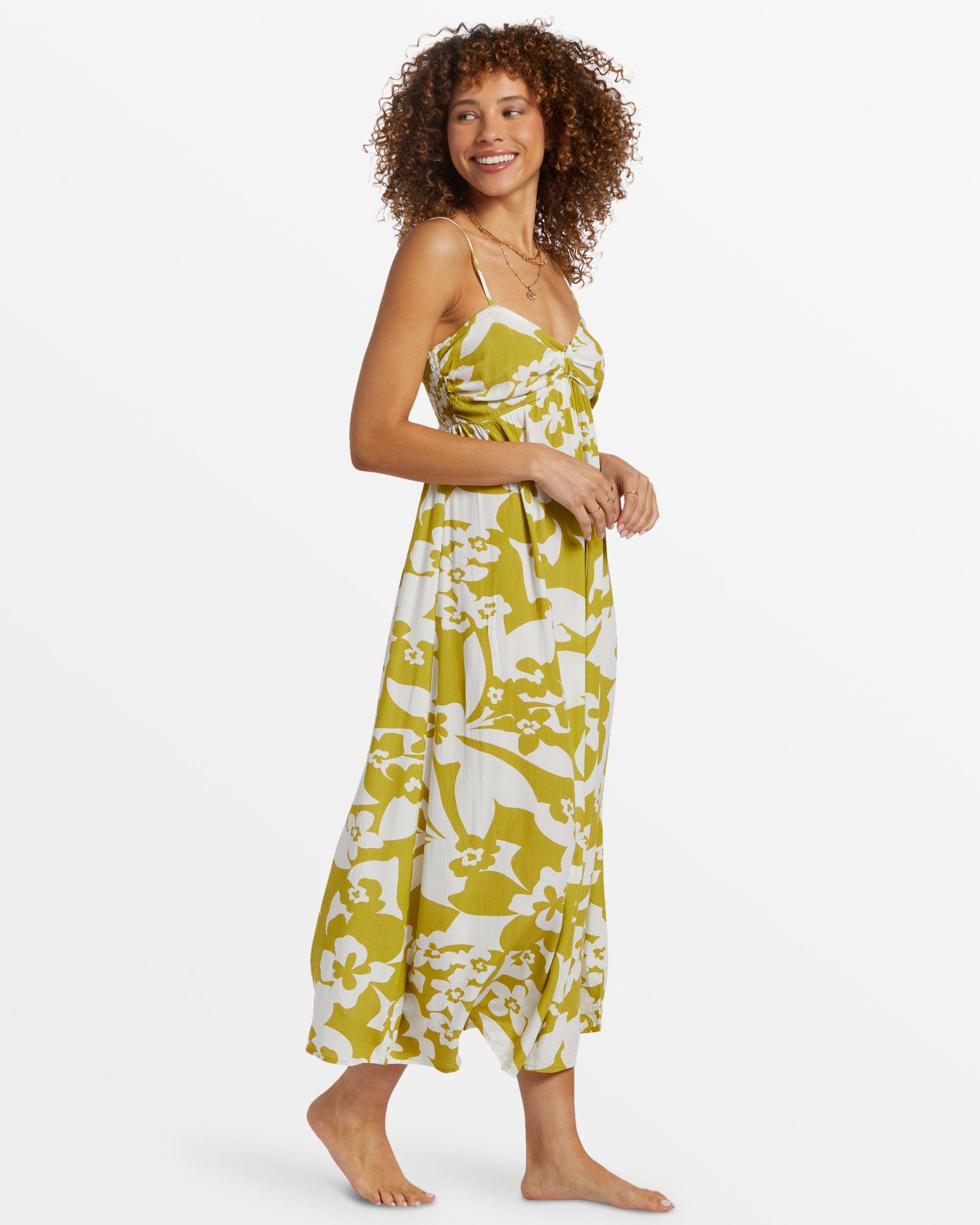 Daybreak Midi Midi Dress - Moss Joy Female Product Image